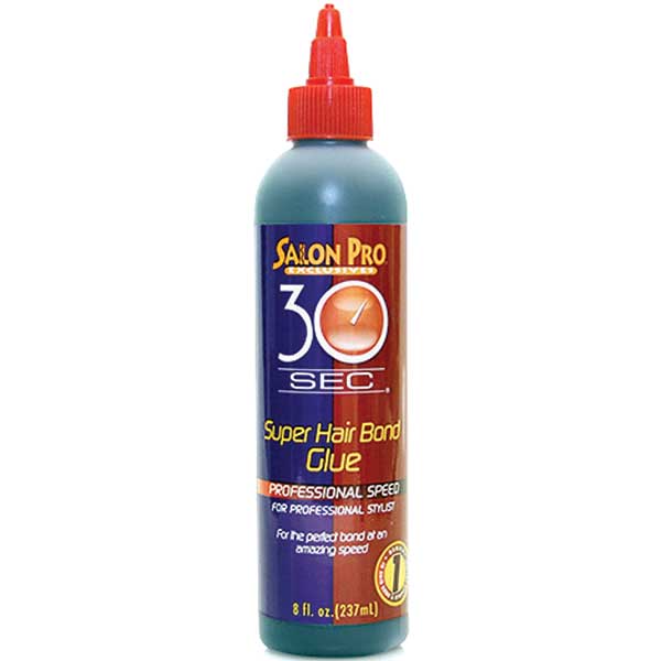 SALON PRO 30 SEC SUPER HAIR BOND GLUE 1OZ 2OZ 4OZ 8OZ