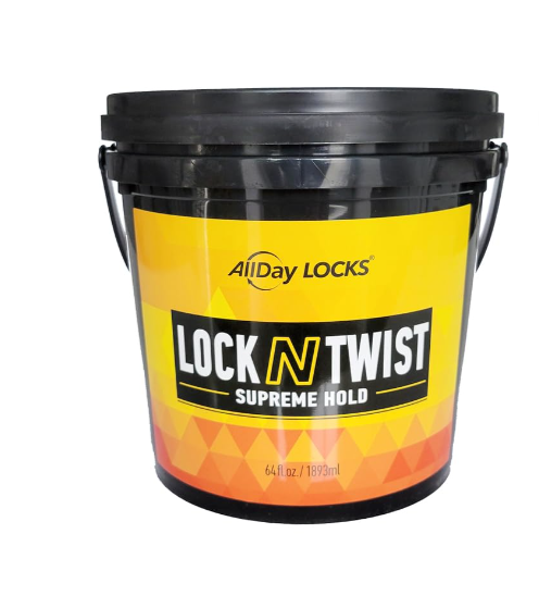ALL DAY LOCKS LOCK & TWIST SUPREME HOLD GEL 10OZ 15OZ 64OZ