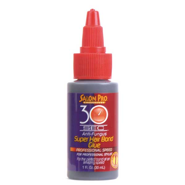 SALON PRO 30 SEC SUPER HAIR BOND GLUE 1OZ 2OZ 4OZ 8OZ
